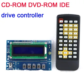 DYKB CD-ROM, DVD-ROM IDE optickej jednotky radič Audio Prehrávač ROM Gramofónu S DIAĽKOVÝM ovládaním * Digitálny Displej diy sady