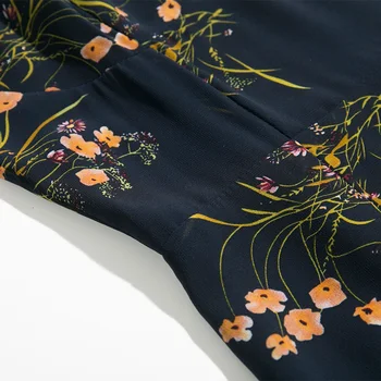 Šaty Pre Ženy 2021 Elegantný Retro Kvetinové Šaty Frill Milú Krku Bez Rukávov Popruh Kravatu Prehrabať Lem Letné Plážové Šaty