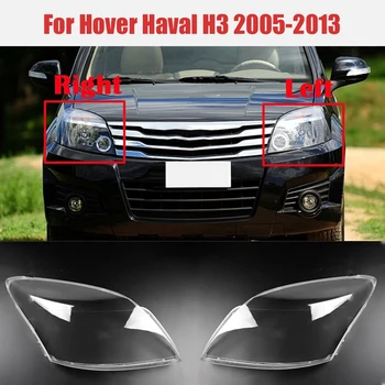 2 Ks pre Veľký Múr Hover Haval H3 2005-2013 Auto Svetlometov Kryt Jasný Objektív (Ľavej a Pravej Strane)