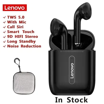 NOVÝ Lenovo X9 Pravda Bezdrôtové Slúchadlá Bluetooth 5.0 Slúchadlá Touch Ovládania Mic 9D Dynamické hi-fi Stereo Pre Huawei Xiao