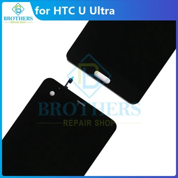LCD Displej pre HTC U Ultra LCD Displej pre HTC U Ultra Touch Screen Montáž Bez Rámu Dotyk Digitalizátorom. Telefón Opravy Dielov