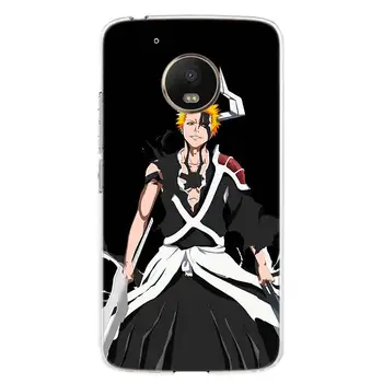 Japonské anime Bleach Telefón Prípad Pre Motorola Moto G8 G9 G7 G6, G5, E5, E6 Plus Hrať Power + Jedna Akcia, Makro Kryt Coque Shell