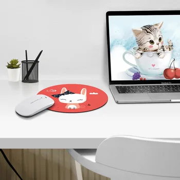 Roztomilý Kreslený Mouse Mat Maľované Zvierat Podložka pod Myš pre Myš Kolo Mousepad na Počítač, Notebook, písací Stôl Podložky pre Myši Príslušenstvo