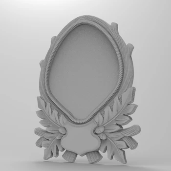 83 CNC 3D Snímok Zrkadlo Krúžky Kvalitné STL Formát Úľavu Súbory Kolekcia pre ArtCAM Aspire