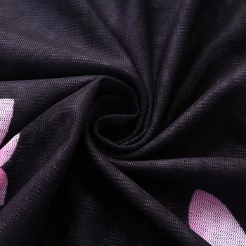 Letné vytlačené čipky visí na krku backless šaty šaty v perspektíve šaty pre ženy strany žena šaty