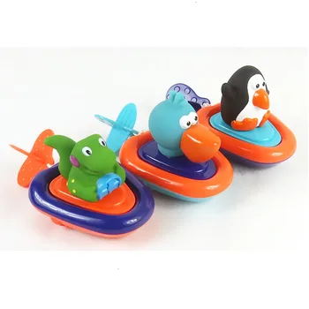 Cartoon Baby Kúpeľ Vodný Hračka Roztomilé Kačica Penguin Baby Sprcha Plávať, Hrať Hodinky Hračky Dieťa Bazén Kúpeľňové Doplnky Darček