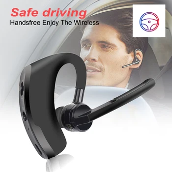 V8 Bezdrôtový Bluetooth Headset Bluetooth Slúchadlo Business Slúchadlá s Mikrofónom Handsfree pre Jazdu Auta pre Mobilný Telefón