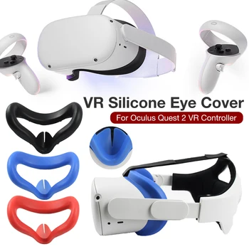 Oko Pad Kryt Pre Oculus Quest 2 VR Okuliare Silikónové Anti-pot Proti úniku Svetlo Blokovanie Oko Pokrytie Pad Pre Oculus Quest 2