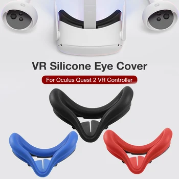 Oko Pad Kryt Pre Oculus Quest 2 VR Okuliare Silikónové Anti-pot Proti úniku Svetlo Blokovanie Oko Pokrytie Pad Pre Oculus Quest 2