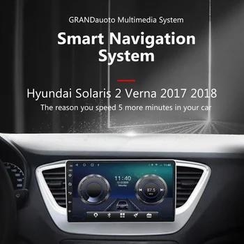 DOVOX TS10 Pre Hyundai Solaris 2 2017 - 2018, autorádio Multimediálne Video Prehrávač, Navigácia GPS Android Č 2din 2 din dvd 2 Din