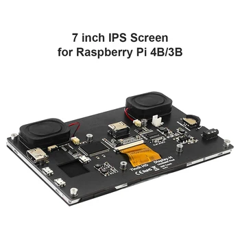 7 palcový IPS Dotykový Displej Modul Auta Monitor Rady pre Raspberry Pi 4B/3B pre Win10/Win8/Win7 Systém Mini PC Monitor