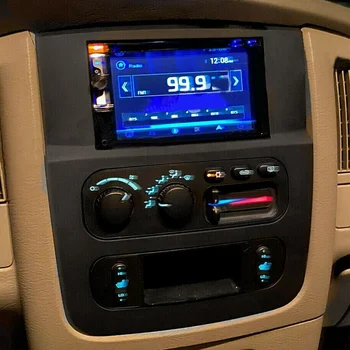 2 Din Auto Stereo Rádio Panel Rám Montážna Súprava pre Dodge Ram 2002 2003 2004 2005