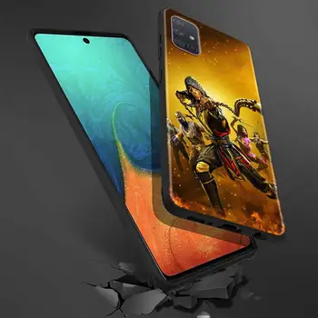 Mortal Kombat Telefón puzdro Pre Samsung Galaxy A51 A71 5G A21s A11 A31 A41 A91 A72 A12 A02s Mäkký Silikónový Späť coque Matný Nárazníka