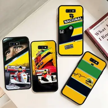 Závodné Ayrton Senna Telefón Prípadoch Pre Samsung A50 A51 A71 A20E A20S S10 S20 S21 S30 Plus ultra 5G M11 funda kryt
