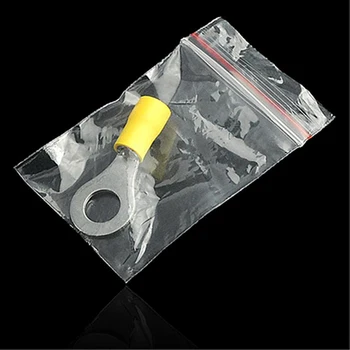 100ks/veľa Malé Zip Lock Plastové Tašky Reclosable Transparentné Šperky/Skladovanie Potravín Taška Kuchyňa Package Taška Jasné Ziplock Taška