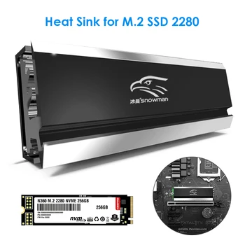 VODOOL M. 2 SSD Chladič Cooler 2280 ssd Pevný Disk Radiátor M2 NGFF PCI-E NVME Hliníkové obojstranné Chladenie Tepelné Pad