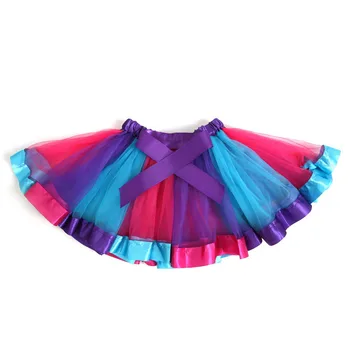 Tutu Sukne Baby Girl 3 M - 8 Rokov Princezná Pettiskirt Party Dance Rainbow Tylu Dospelých Sukne Dievčatá Oblečenie Pre Deti, Oblečenie