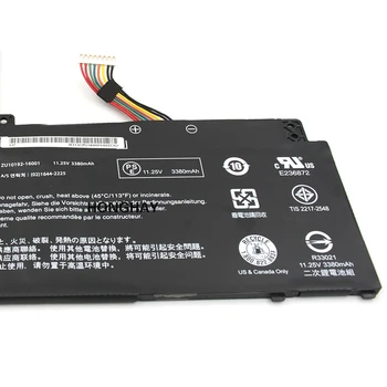 Honghay AP16A4K KT.00304.003 Notebook Batéria Pre Acer Swift SF113-31-P865 SF11 ASPIRE 11 AO1-132 NE132 N16Q9 11.25 V 3770mAh