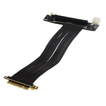 Pcie X8, Aby X16 RTX 3060 PCI-E Stúpačky Kábel ,ETHERNET BTC Baník X99 PCI-Express 8x 16x Pcie Stúpačky Adaptér Extender Kábel Vertikálny Uhol
