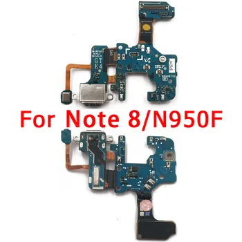 Originálne USB Nabíjanie Rada pre Samsung Galaxy Note 8 Note8 Nabíjací Port Pre N950 PCB Dock Konektor Flex Kábel Náhradných Dielov