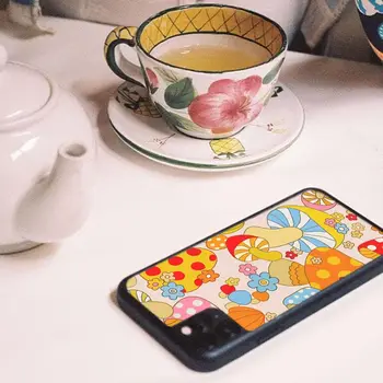Huby Sun Flower Telefón Prípade PC+TPU Pre IPhone 12 11 Pro Xs X Xr 7 8 Plus Max Se 2020 Pre Samsung Galaxy s rezacím zariadením S10 S20 S21 S30