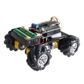 4wd 60 mm Mecanum Kolesa Kovové Smart Rc Robot Auto Šasi, Wifi/bluetooth/rukoväť Radič Diy Pre Arduino