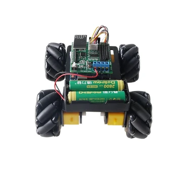 4wd 60 mm Mecanum Kolesa Kovové Smart Rc Robot Auto Šasi, Wifi/bluetooth/rukoväť Radič Diy Pre Arduino
