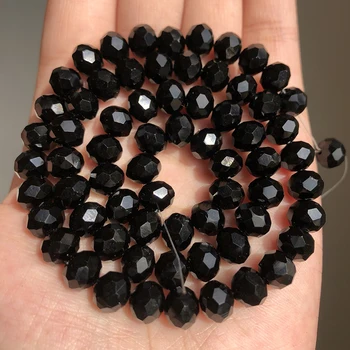 Prírodné Kamene Čierna Agates Hematite Cat Eye Láva Voľné Dištančné Okrúhle Korálky pre Šperky, Takže Diy Náramky, Náhrdelník 15