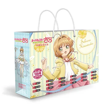 30 CM, Box, Anime Cardcaptor Sakura šťastie, darčekové tašky kolekcia hračiek patrí pohľadnicu plagát odznak nálepky záložku rukávy darček