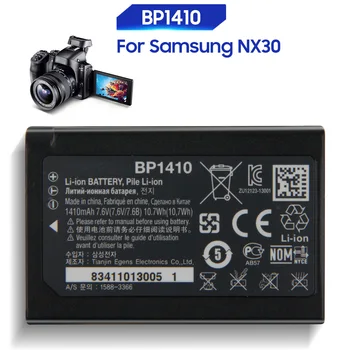 Originálne Náhradné Batérie Samsung NX30 WB2200F BP1410 Originálne Batérie 1410mAh