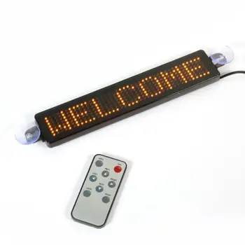 12V Auto LED, Programovateľné Prihláste sa Pohybujú Rolovanie Správu Doske Displeja Displej