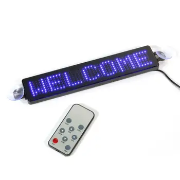 12V Auto LED, Programovateľné Prihláste sa Pohybujú Rolovanie Správu Doske Displeja Displej