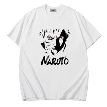 2021 T-Shirt Japonských mužov/Ženy Sasuke Zábavné bavlnené Tričko Bežné Streetwear Harajuku T shirt Hip Hop Topy Tee Muž