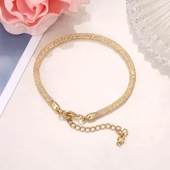 Nové doplnky, módne sladké romantické Krištáľový náramok žena nastaviteľné šperky mužský pár náramok darček 2020