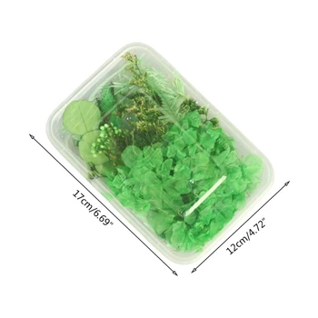 1 Box Crystal Epoxidový Tmel Suchý Kvet Zmiešané Nechty, Nálepky Dekorácie Živice Plniaci Materiál pre Šperky Robiť