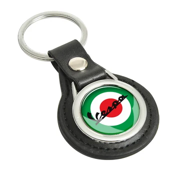 Kožené Keychain Krúžok Prípade Piaggio Vespa Skúter GTS300 GTV300 Sprint 50 150