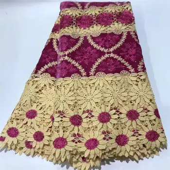 Africké Swiss Voile Čipky Tkaniny Vysokej Kvality Nežnej Čipky Textílie 2020 Najnovšie Afriky Čipky Textílie s Kamene na spoločenské Šaty
