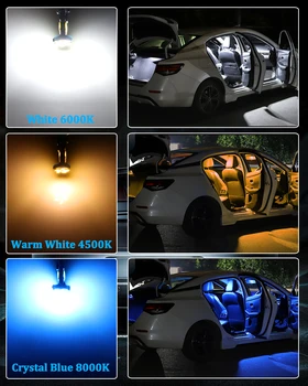 Seker Canbus Interiérové LED Svetlo Na Kia Sportage 2 3 4 2005-2021 Príslušenstvo Vozidla Mapu Dome batožinového priestoru Žiadna Chyba Žiarovky Auta