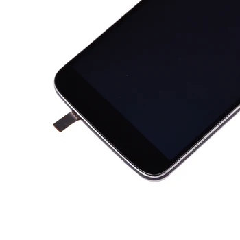 Pre LG G2 D802 LCD Displej Dotykový displej + Digitalizátorom. s montážou rámu Čierna a biela lcd bez rámu na G2 D802
