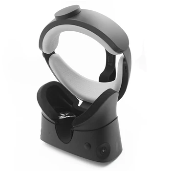 Kvalita VR Sweatproof Predné Pena Zadné Peny, Silikónové Krytie Nastaviť pre Oculus Rift S Vodotesný, Anti-Špinavé Náhradné Podložky