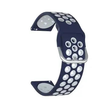 Pre Xiao MI Watch & MI Sledujte Farbu Popruhu Rýchle uvoľnenie Watchbands Silikónový Náramok 22 mm Sledovať Pásmo Pre Haylou Solárne LS05s