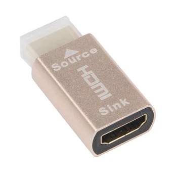 HDMI Obrazovky Uzamknutia Signál Držiteľ KVM ako hdmi2.0 Virtuálny Adaptér EDID DDC Figuríny Konektor HDMI Displej Emulátor Až 3840X2160