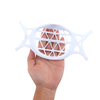 1PC 3D Opakovane DIY Masku na Tvár Držiak na Stojan Dýchanie Ventilu Filtre na Podporný Rám pre potravinársky Silikón Maska na Stenu Ventil Filte