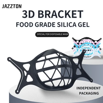 1PC 3D Opakovane DIY Masku na Tvár Držiak na Stojan Dýchanie Ventilu Filtre na Podporný Rám pre potravinársky Silikón Maska na Stenu Ventil Filte