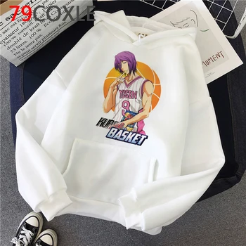 Horúce Japonské Anime Kuroko No Kôš Hoodies Mužov Kawaii Hip Hop Topy Cartoon Streetwear Unisex Móda Harajuku, Mikiny Muž