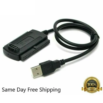 5 V 1, USB 2.0 SATA PATA IDE 2.5 3.5 HDD SSD Pevný Disk Adaptér, Kábel na Prenos údajov SATA / IDE Konektory Pre PC, Notebook, Prevodníky