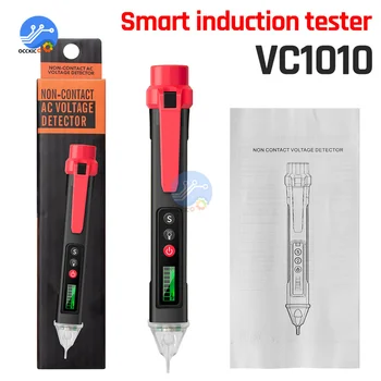 VC1010 Digital AC/DC Napätie Detektory Smart Non-Kontakt Tester Pero Meter 12-1000V Elektrický Prúd Snímača Test Ceruzka
