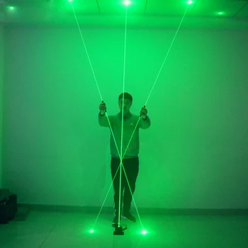 Laserového Svetla 50mw Kombinácie Laser Stage DJ Hudba Zobraziť Pedál Etapy Kontroly Osvetlenie Červená Zelená Aktivovaný Strany