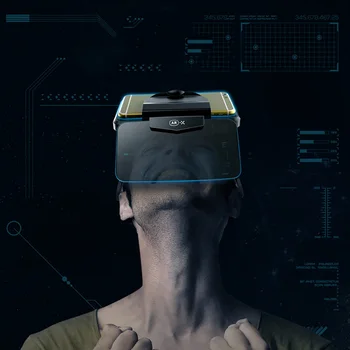 AR Okuliare 3D VR Slúchadlá Virtuálnej Reality 3D Okuliare Kartón VR Headsety pre 4.7-6.3 palcový Telefón Pre VR AR-X Prilba 2021