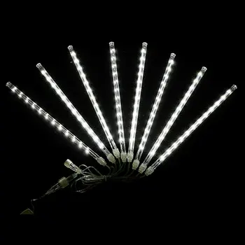 LED meteorický dážď Svetlo Patch Zvýrazniť Nepremokavé String Vianočný Večierok Festival Dekorácie Vodopád Svetla Daždi Kvapka Svetla